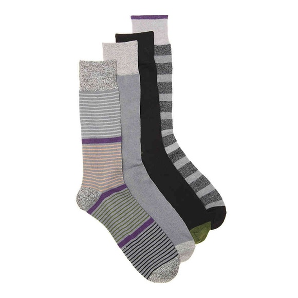 Lucky Brand Other - LUCKY BRAND THIN STRIPE MEN'S CREW SOCKS
